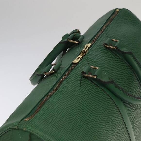 LOUIS VUITTON Epi Keepall 50 Boston Bag Green M42964 - Picture 6 of 16